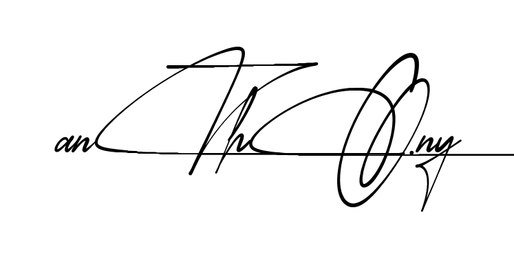 Modern Anthony signature style