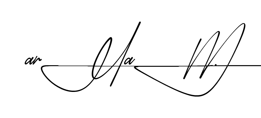 Modern Arham signature style