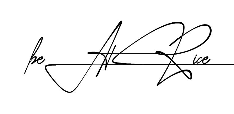Modern Beatrice signature style