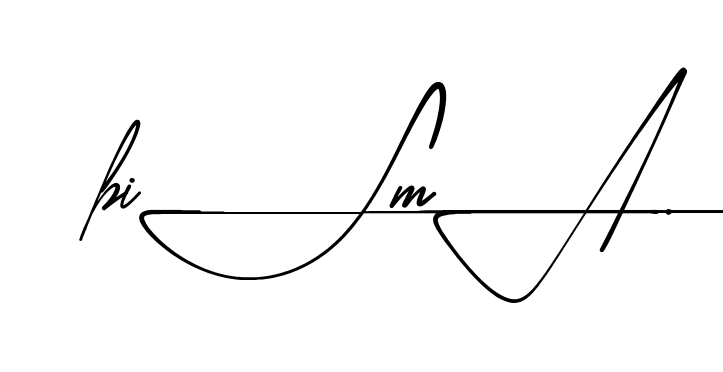 Modern Bisma signature style