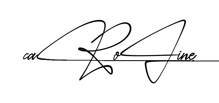 Modern Caroline signature style