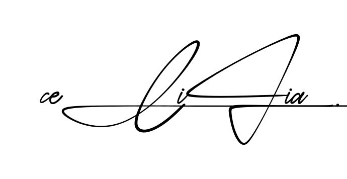 Modern Cecilia signature style