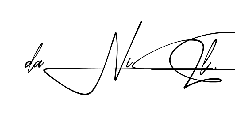 Modern Daniel signature style