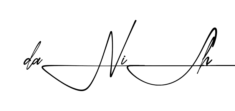Modern Danish signature style
