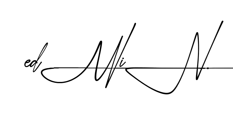 Modern Edwin signature style