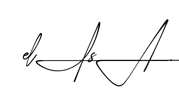 Modern Elisa signature style