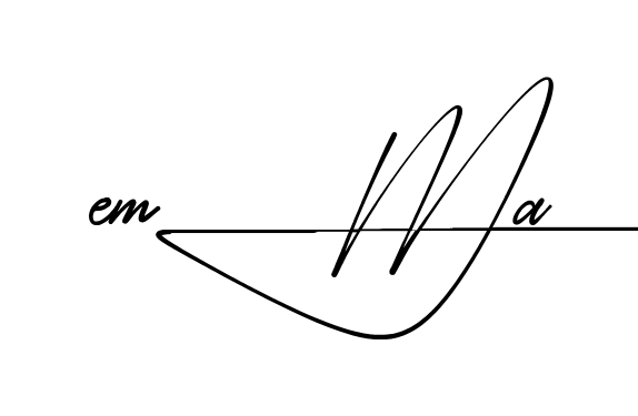 Modern Emma signature style
