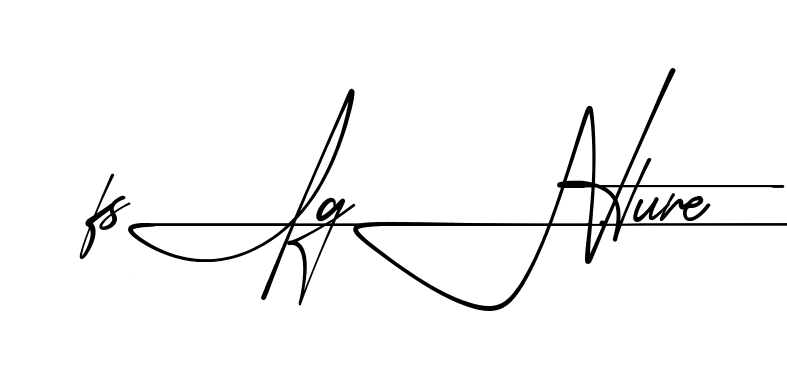 F Signature beautiful handwritten signature design