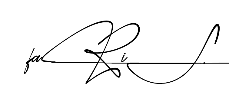 Modern Faris signature style