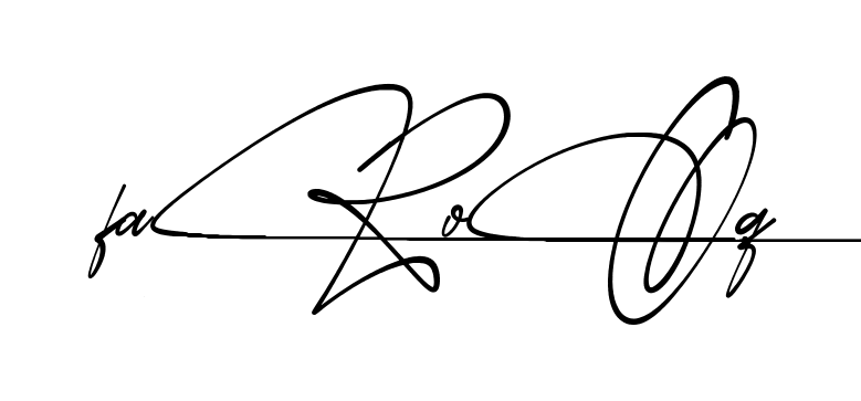 Modern Farooq signature style