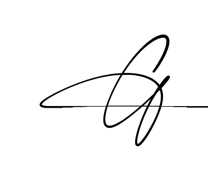 G beautiful handwritten signature design