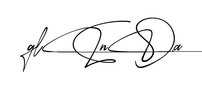 Glenda beautiful handwritten signature design