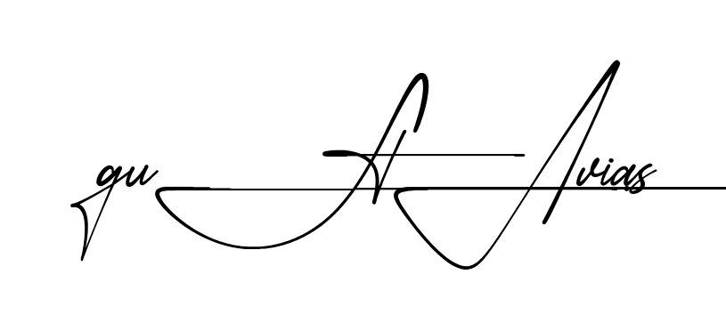 Gustavia S beautiful handwritten signature design