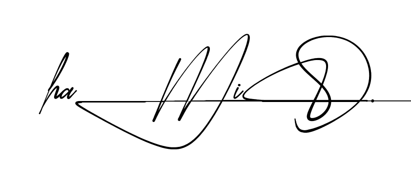 Modern Hamid signature style