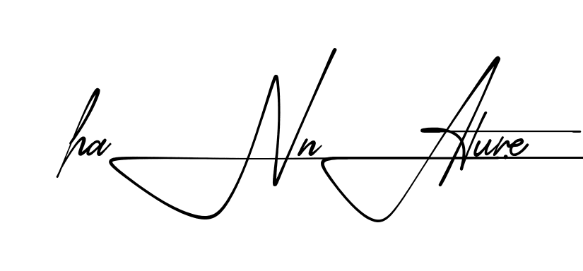 Hannan Signature beautiful handwritten signature design