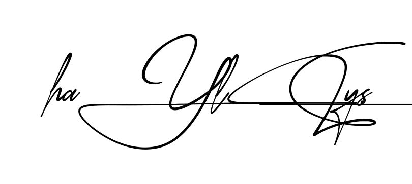 Hayley S beautiful handwritten signature design