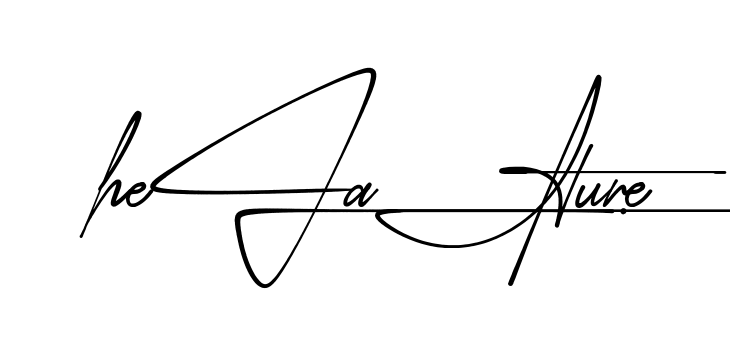 Helaine Signature beautiful handwritten signature design