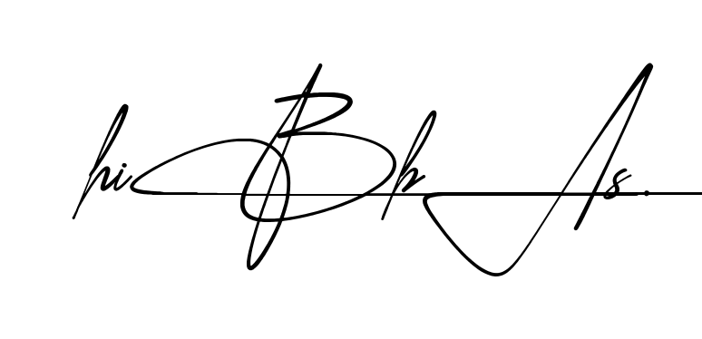 Hibba S beautiful handwritten signature design