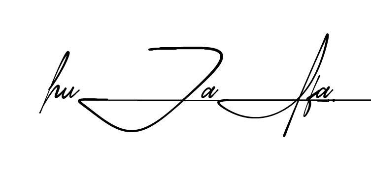 Modern Huzaifa signature style