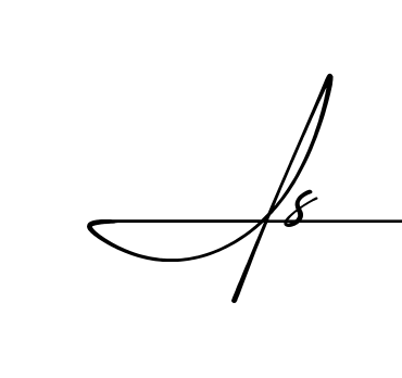 I S beautiful handwritten signature design