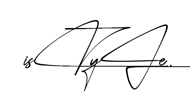 I Style beautiful handwritten signature design