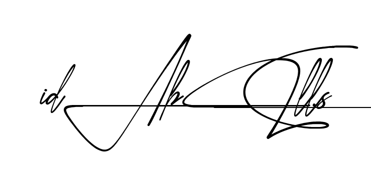 Idabell S beautiful handwritten signature design