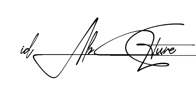 Idabell Signature beautiful handwritten signature design