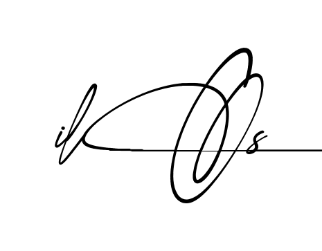 Ilo S beautiful handwritten signature design