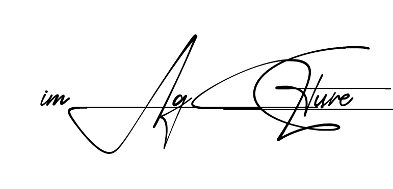 Imagene Signature beautiful handwritten signature design