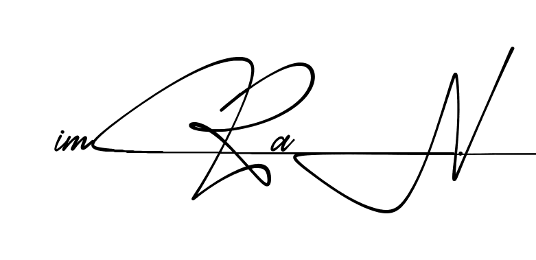 Modern Imran signature style