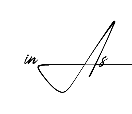 Ina S beautiful handwritten signature design