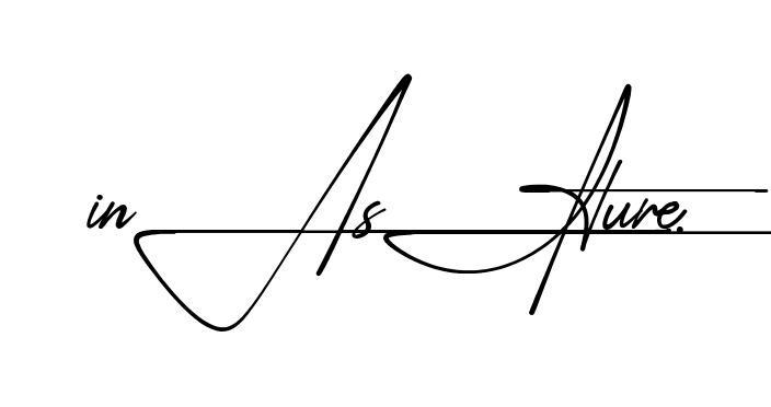 Ina Signature beautiful handwritten signature design