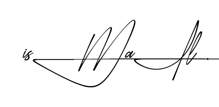 Modern Ismail signature style