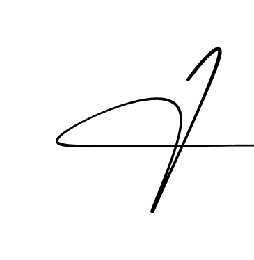 J beautiful handwritten signature design