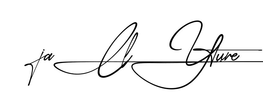 Jaclyne Signature beautiful handwritten signature design