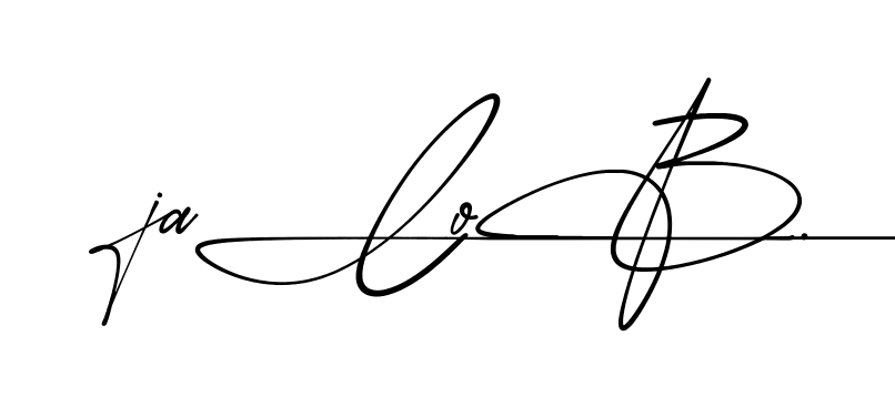 Modern Jacob signature style