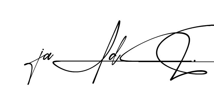 Jaide beautiful handwritten signature design