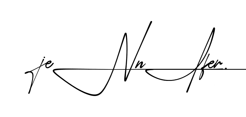Modern Jennifer signature style
