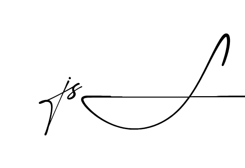 Js S beautiful handwritten signature design