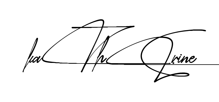 Modern Katherine signature style