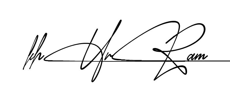 Modern Khurram signature style
