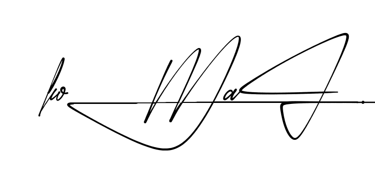 Modern Komal signature style