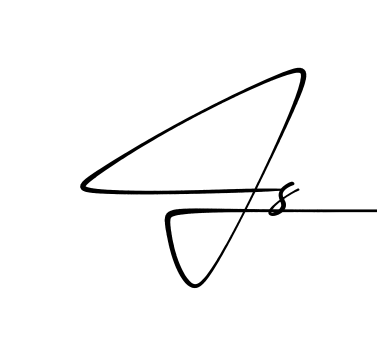 L S beautiful handwritten signature design