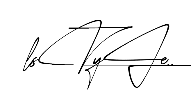 L Style beautiful handwritten signature design