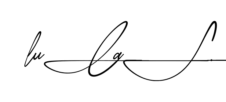 Modern Lucas signature style
