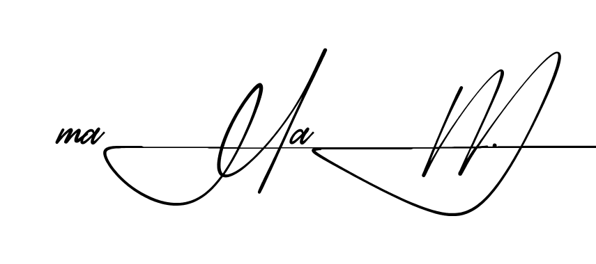 Modern Maham signature style