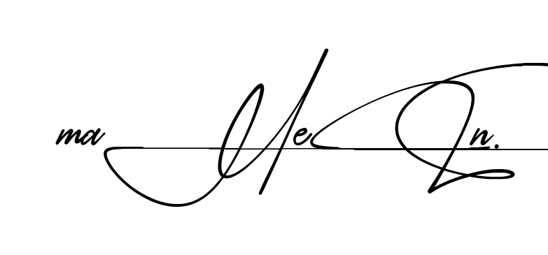 Modern Maheen signature style