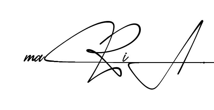 Modern Maria signature style