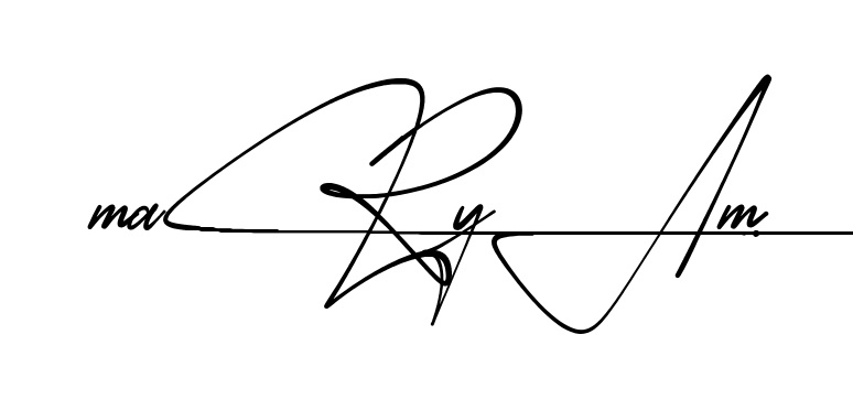 Modern Maryam signature style