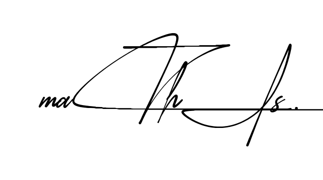 Mathis beautiful handwritten signature design